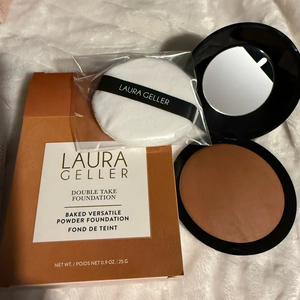 Laura Geller foundation, highlighter, and lip oil bundle - Picture 5 of 9
